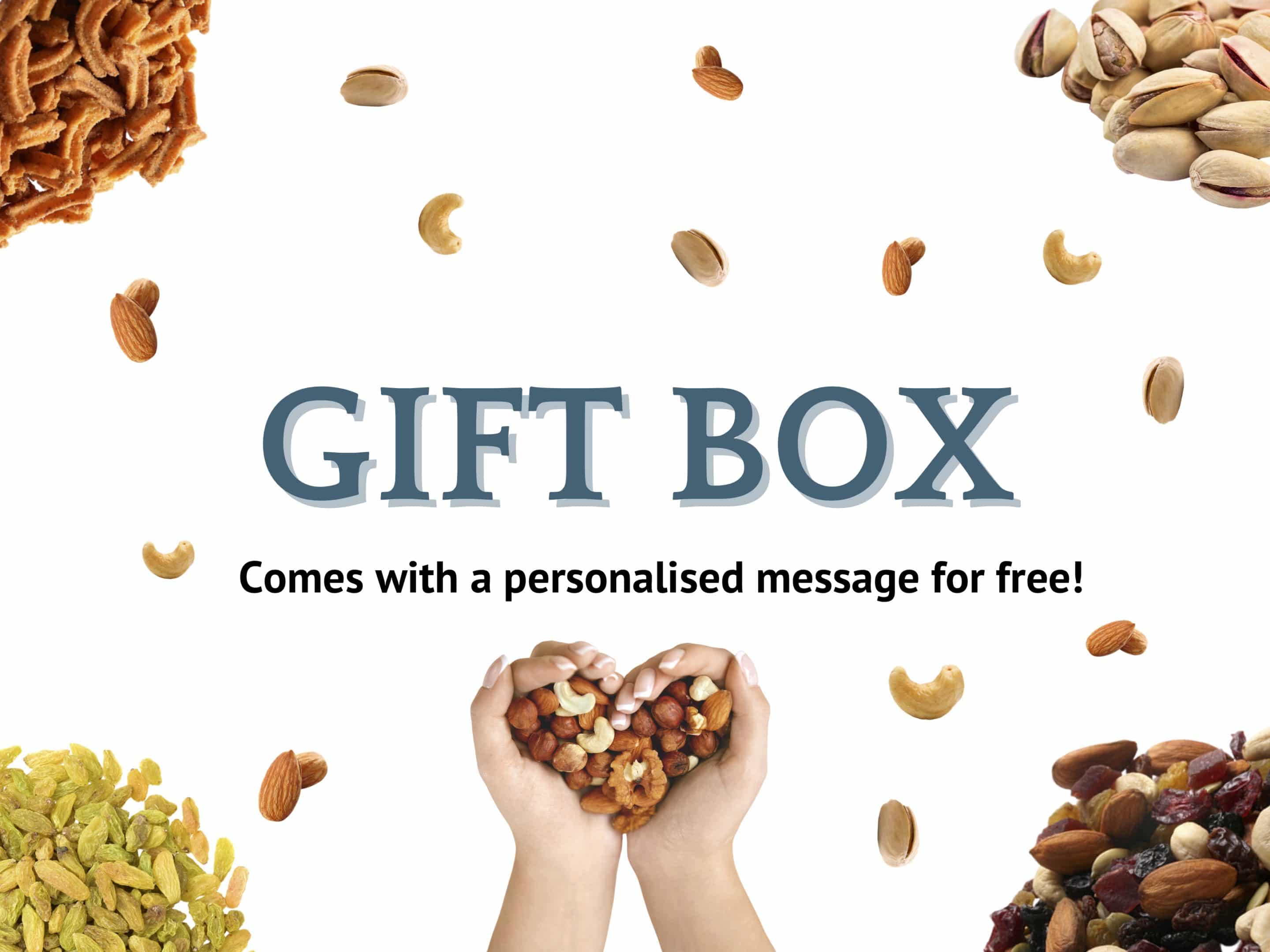 nuts and snacks gift box