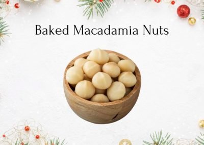 Christmas Baked Macadamia Nuts