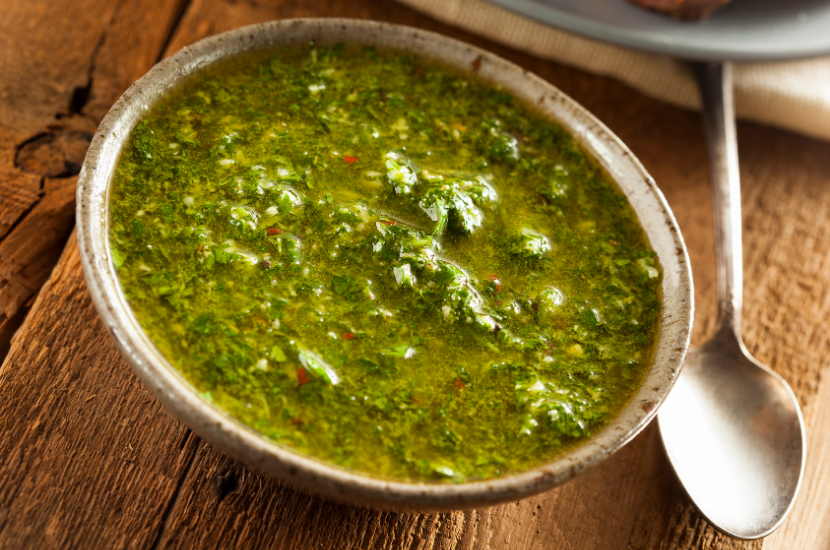 Poblano pepita sauce