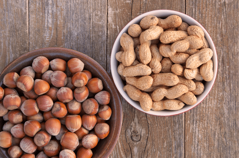 The difference between nuts and peanuts