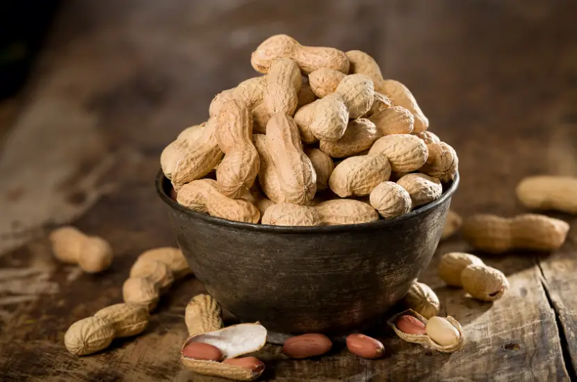 what are the different types of peanuts?