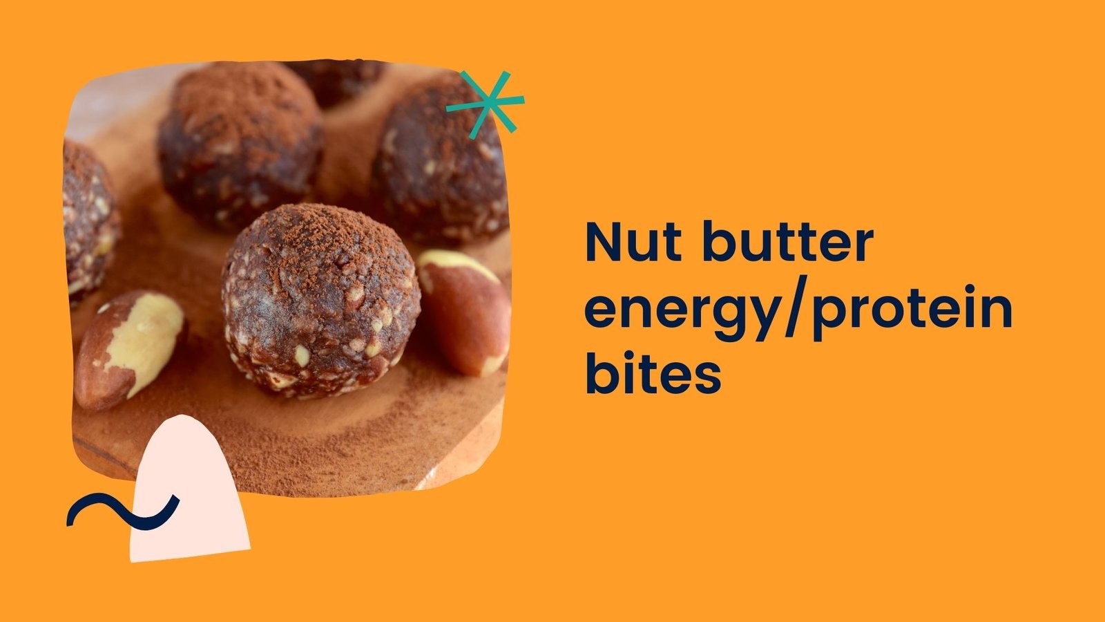 nut butter energy protein bites