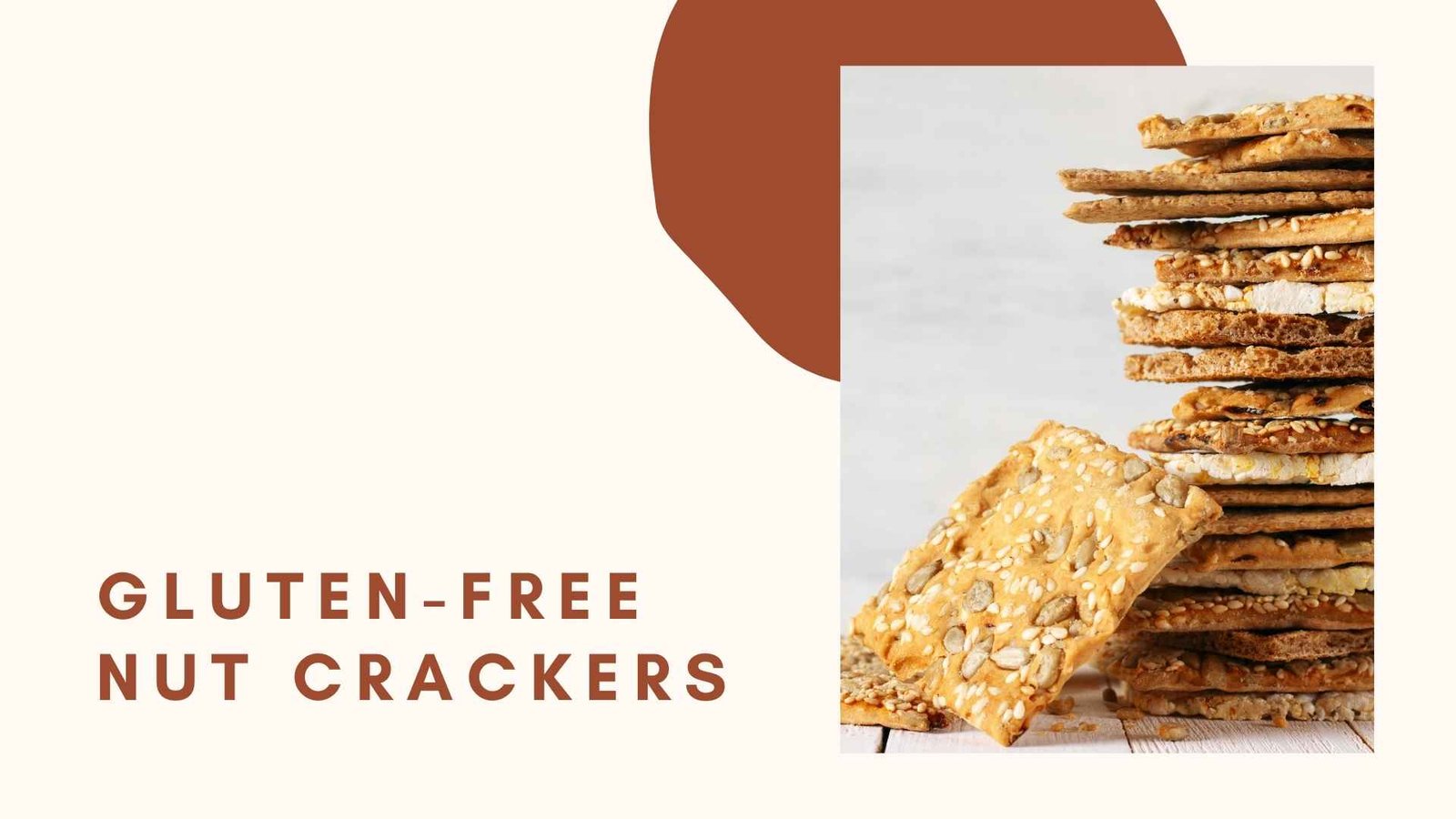 gluten-free nut crackers