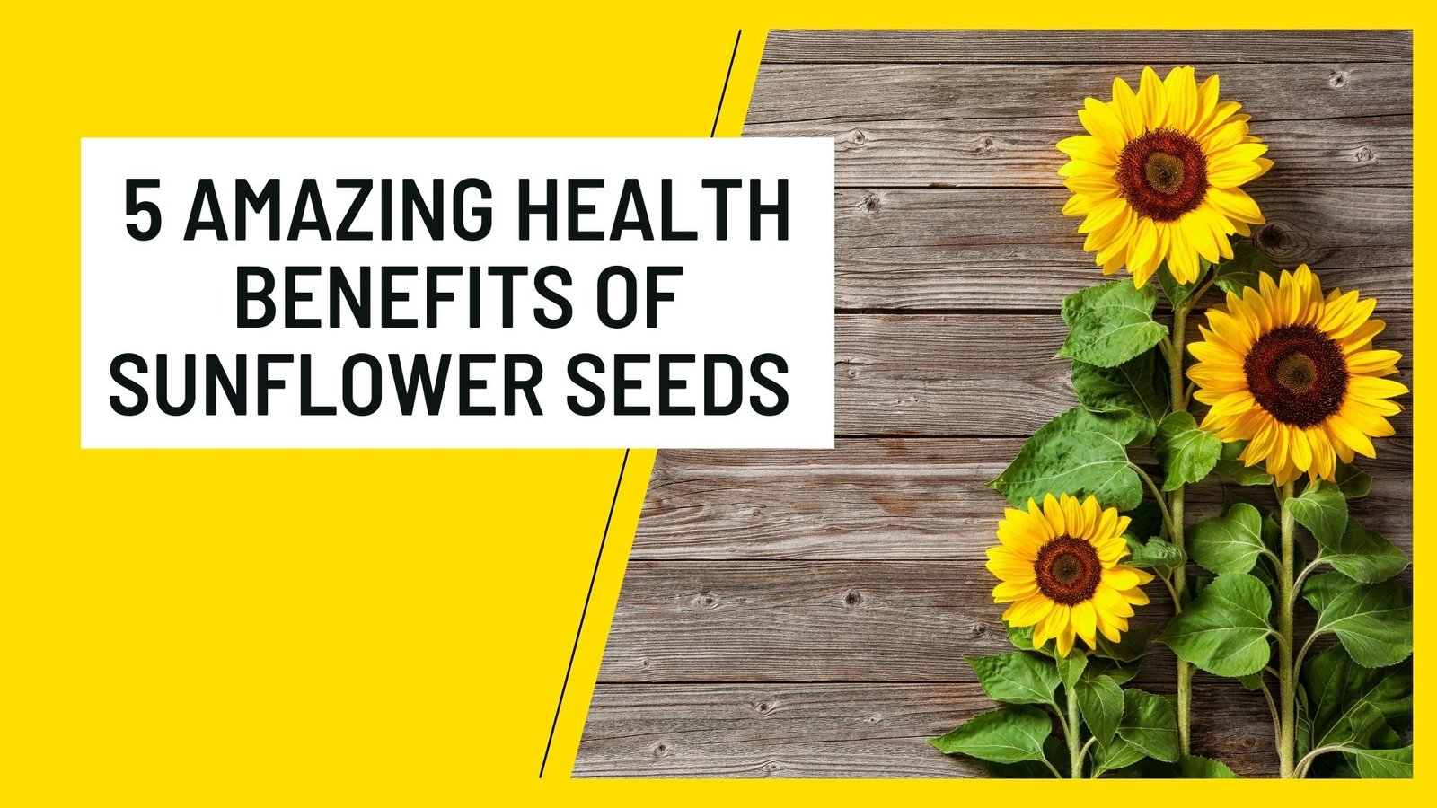 5 amazing health benefits of sunflower seeds