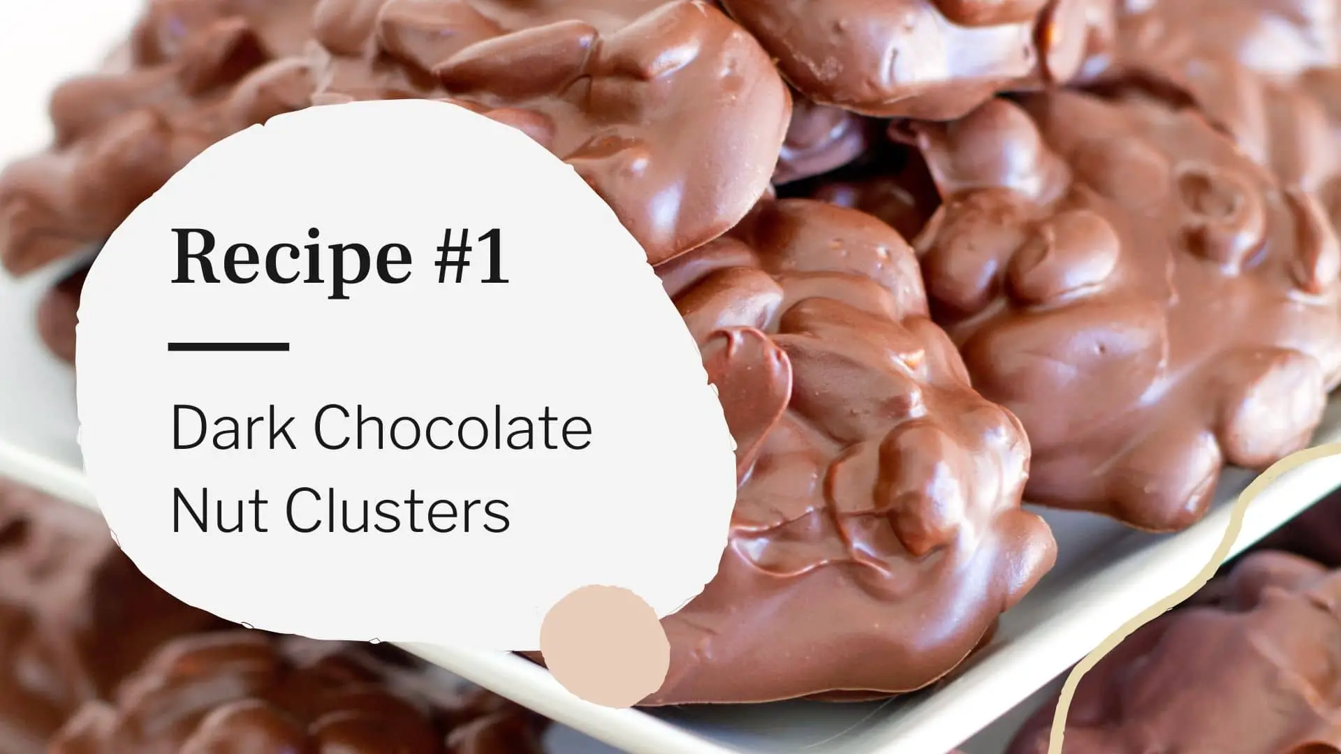 chocolate nut clusters
