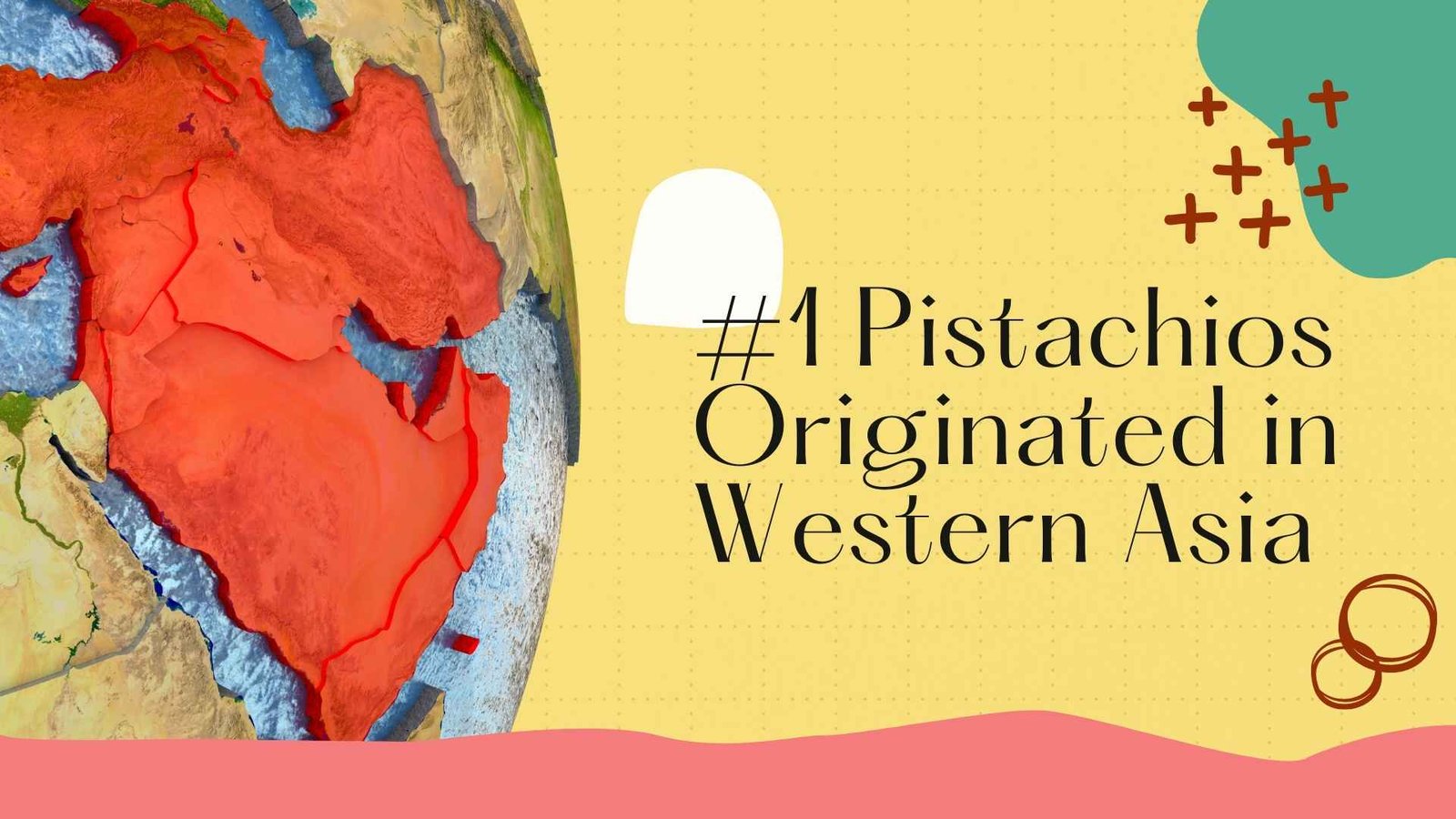pistachios originated in western asia
