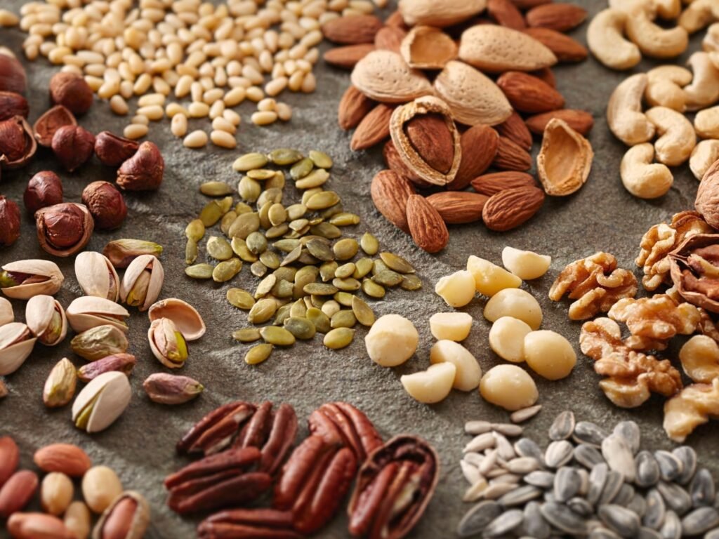 Nuts high in calories
